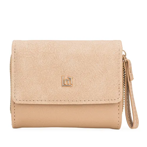 Monedero Limoni Dama Tulix color beige | Platanitos