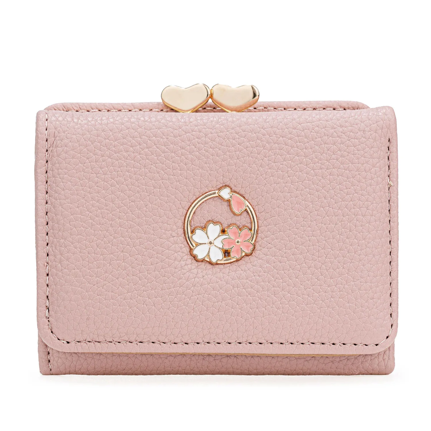 Monedero Limoni Dama Maris color rosado | Platanitos