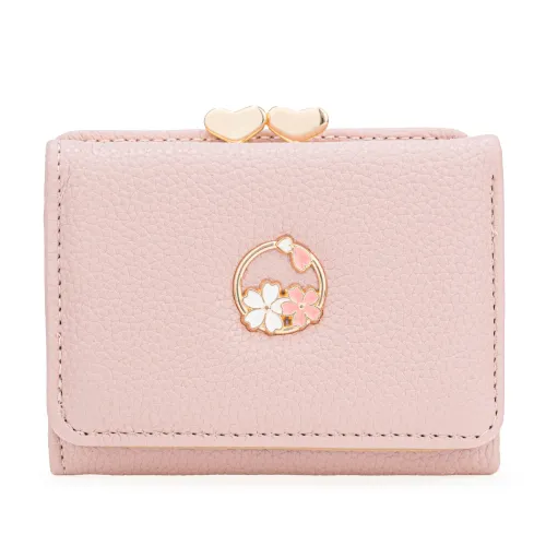 Monedero Limoni Dama Maris color rosado | Platanitos