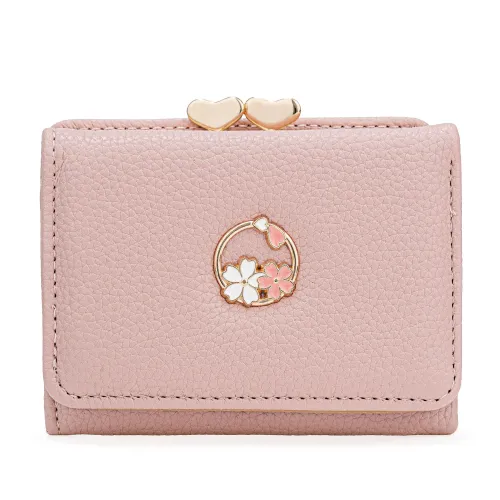 Monedero Limoni Dama Maris color rosado | Platanitos