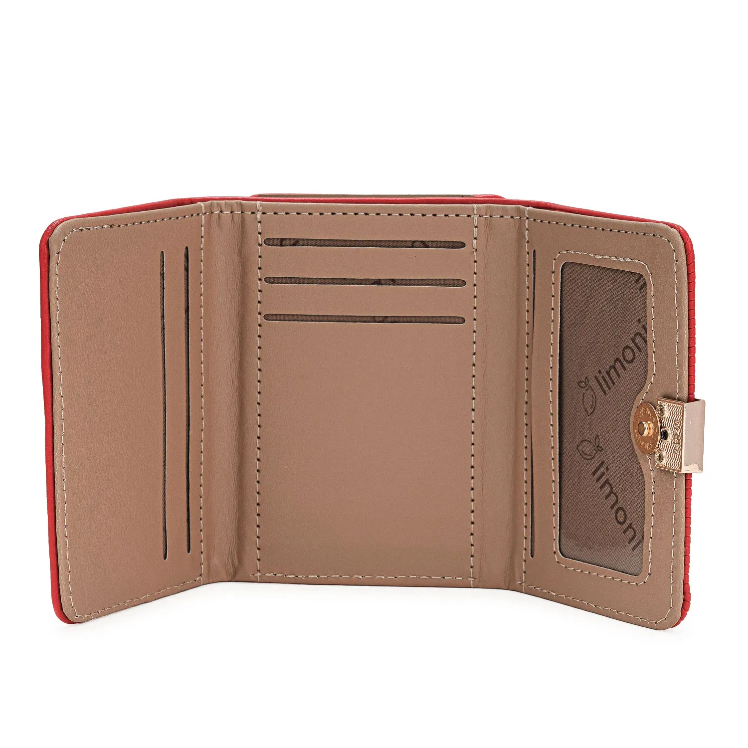 Monedero Limoni Dama Julieth color rojo | Platanitos
