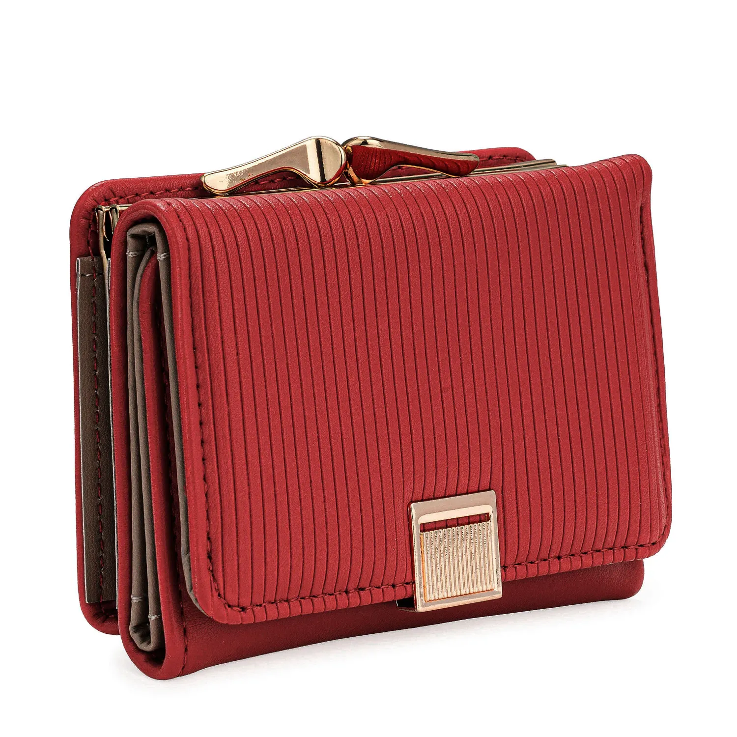 Monedero Limoni Dama Julieth color rojo | Platanitos