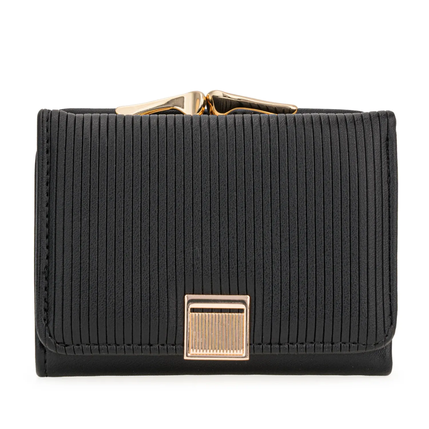 Monedero Limoni Dama Julieth color negro | Platanitos