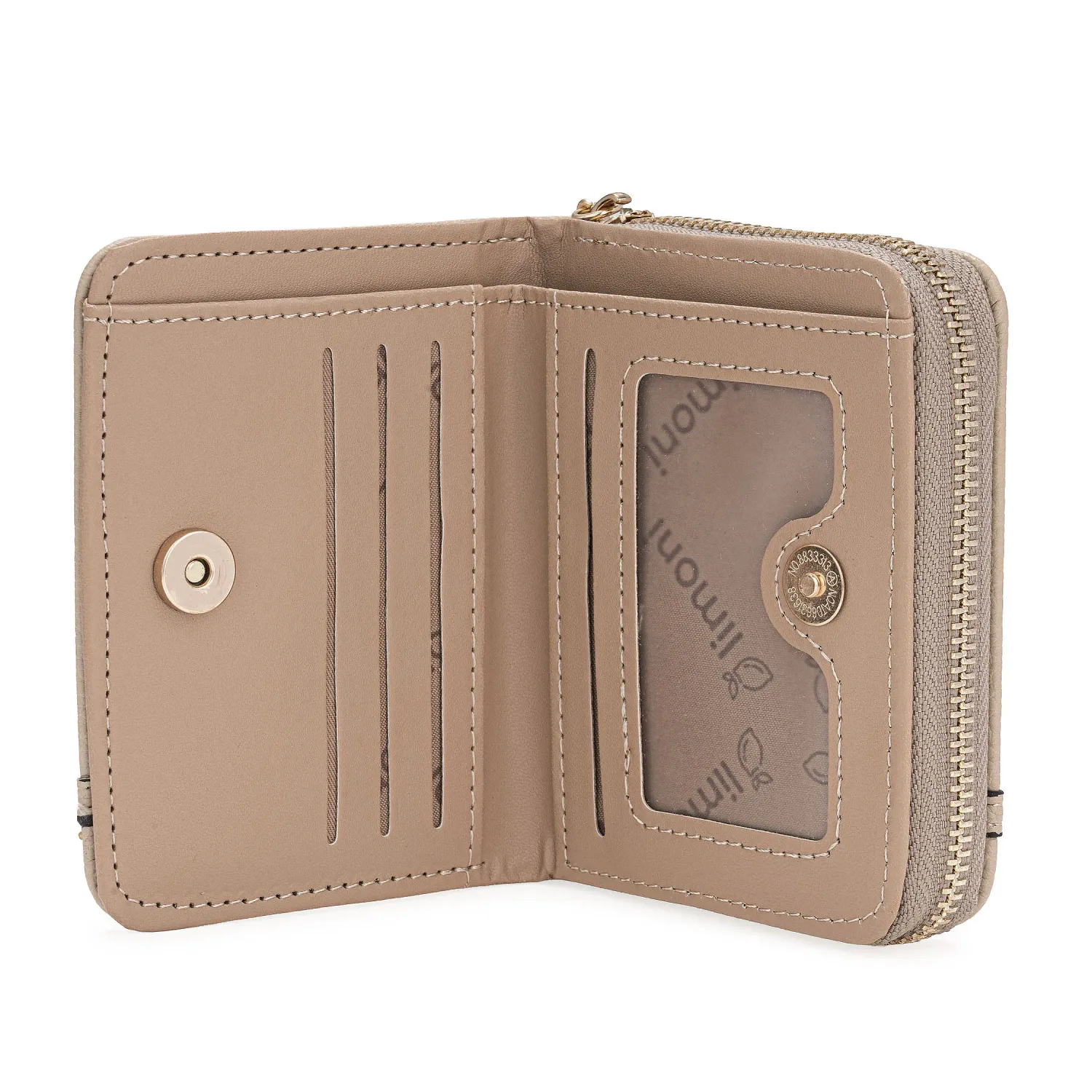 LIMONI Monedero Limoni Dama Lucinda color beige | Platanitos