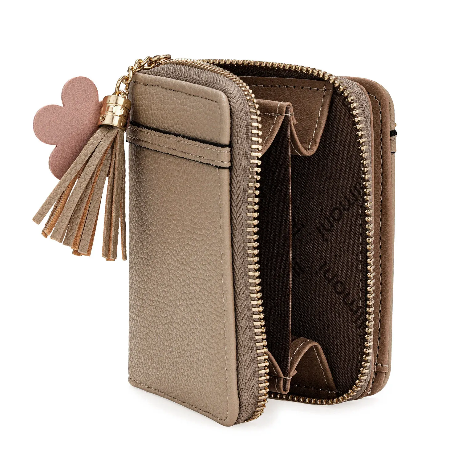 LIMONI Monedero Limoni Dama Lucinda color beige | Platanitos
