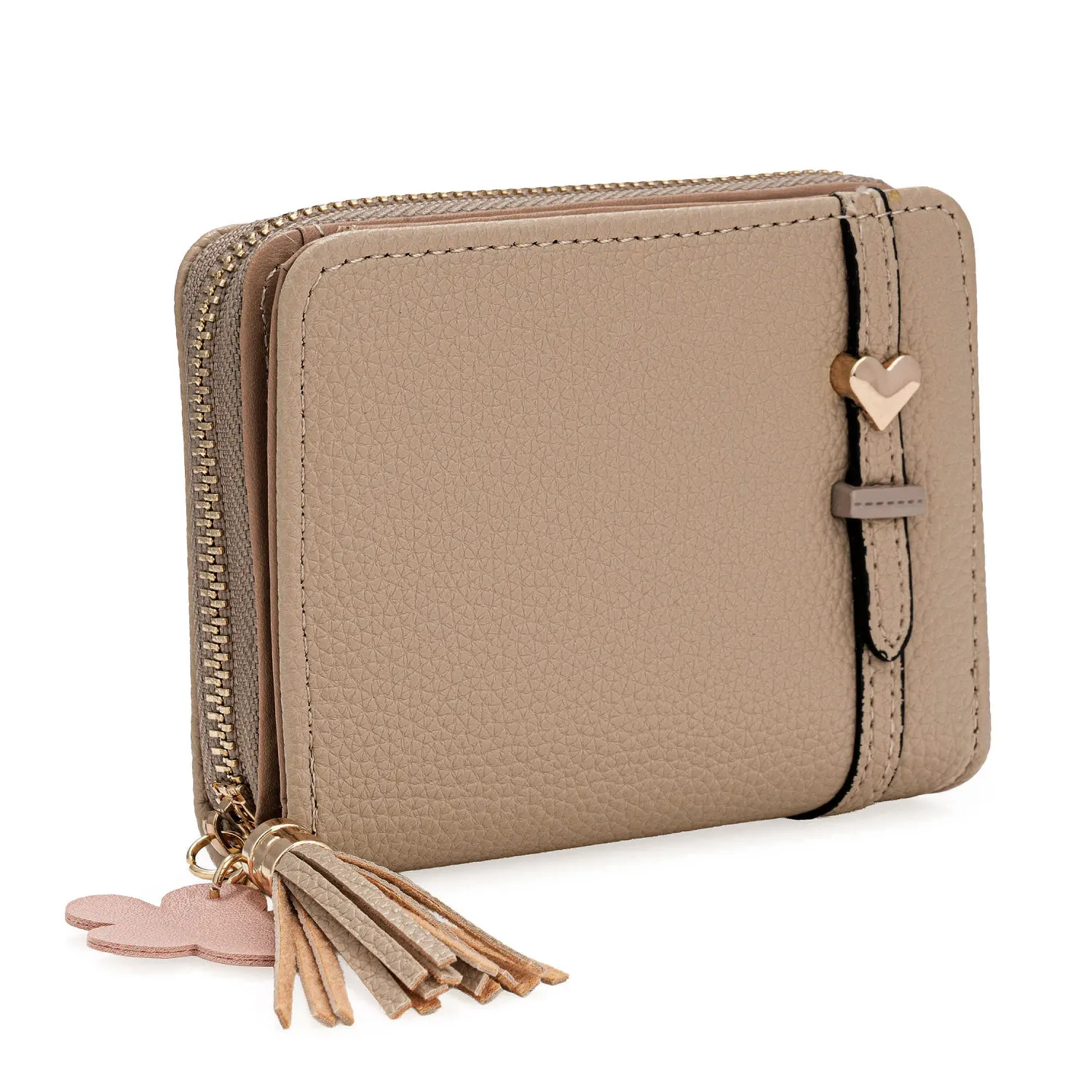 LIMONI Monedero Limoni Dama Lucinda color beige | Platanitos