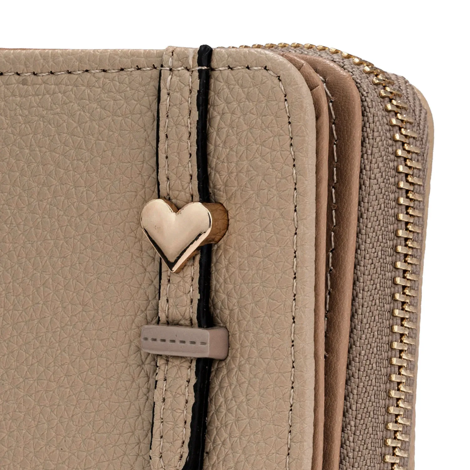 LIMONI Monedero Limoni Dama Lucinda color beige | Platanitos