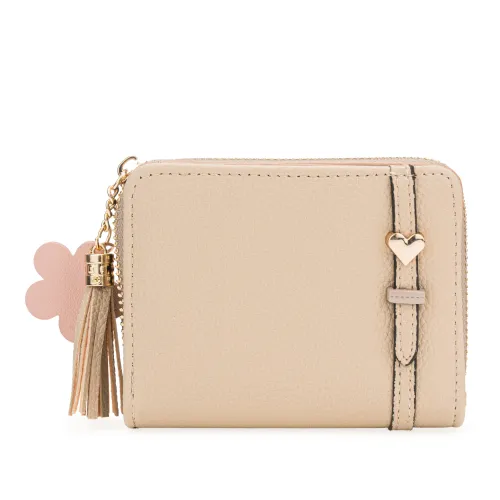 Monedero Limoni Dama Lucinda color beige | Platanitos