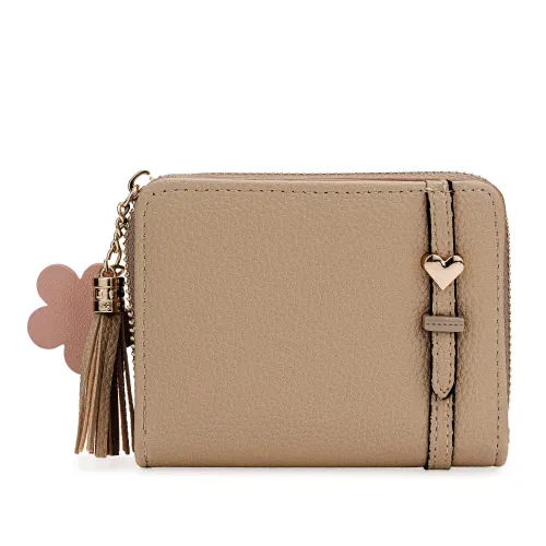 Monedero Limoni Dama Lucinda color beige | Platanitos