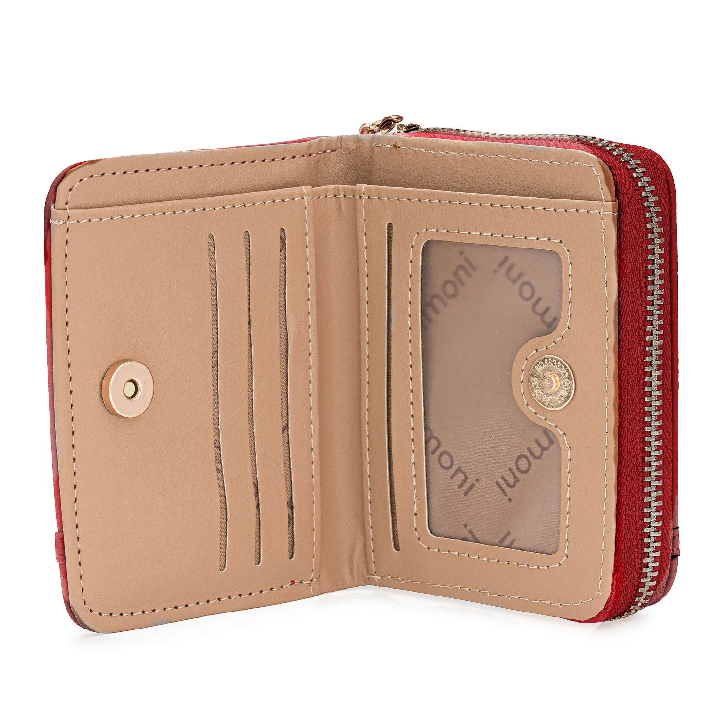 Monedero Limoni Dama Lucinda color rojo | Platanitos