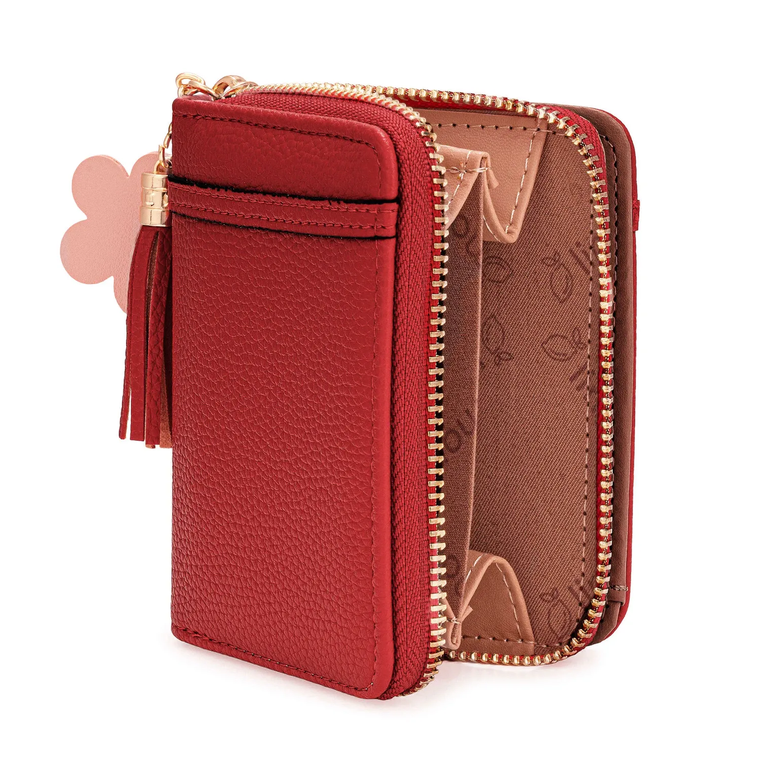 Monedero Limoni Dama Lucinda color rojo | Platanitos