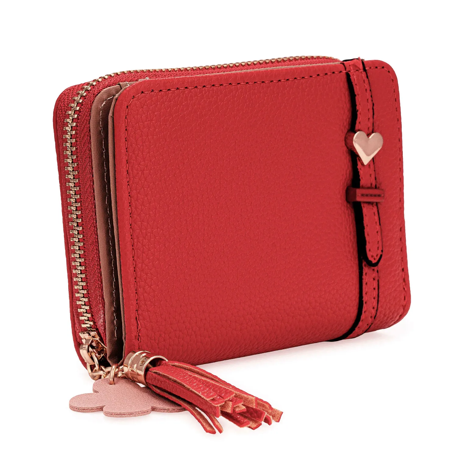Monedero Limoni Dama Lucinda color rojo | Platanitos