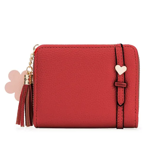 Monedero Limoni Dama Lucinda color rojo | Platanitos