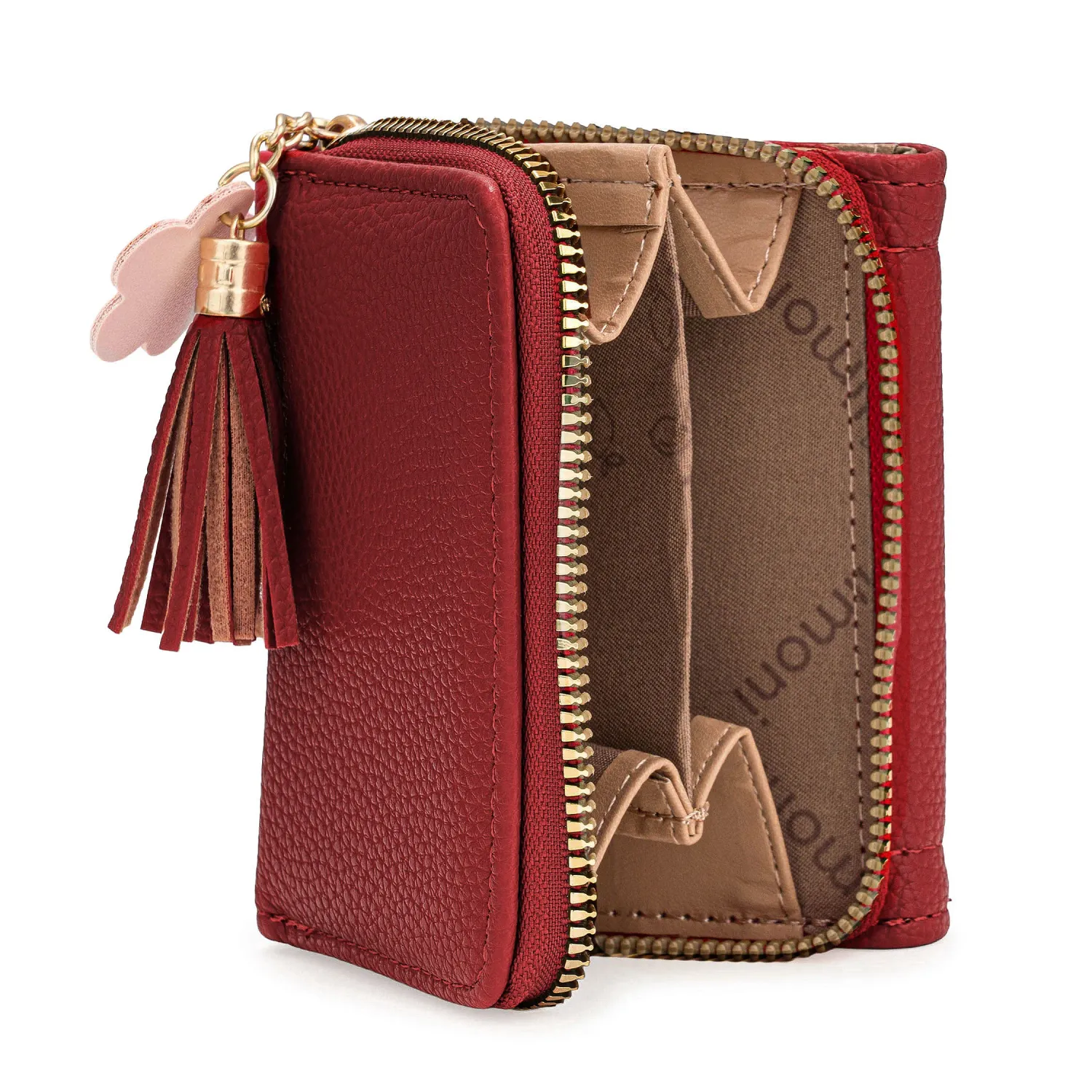 Monedero Limoni Dama Silvana color rojo | Platanitos