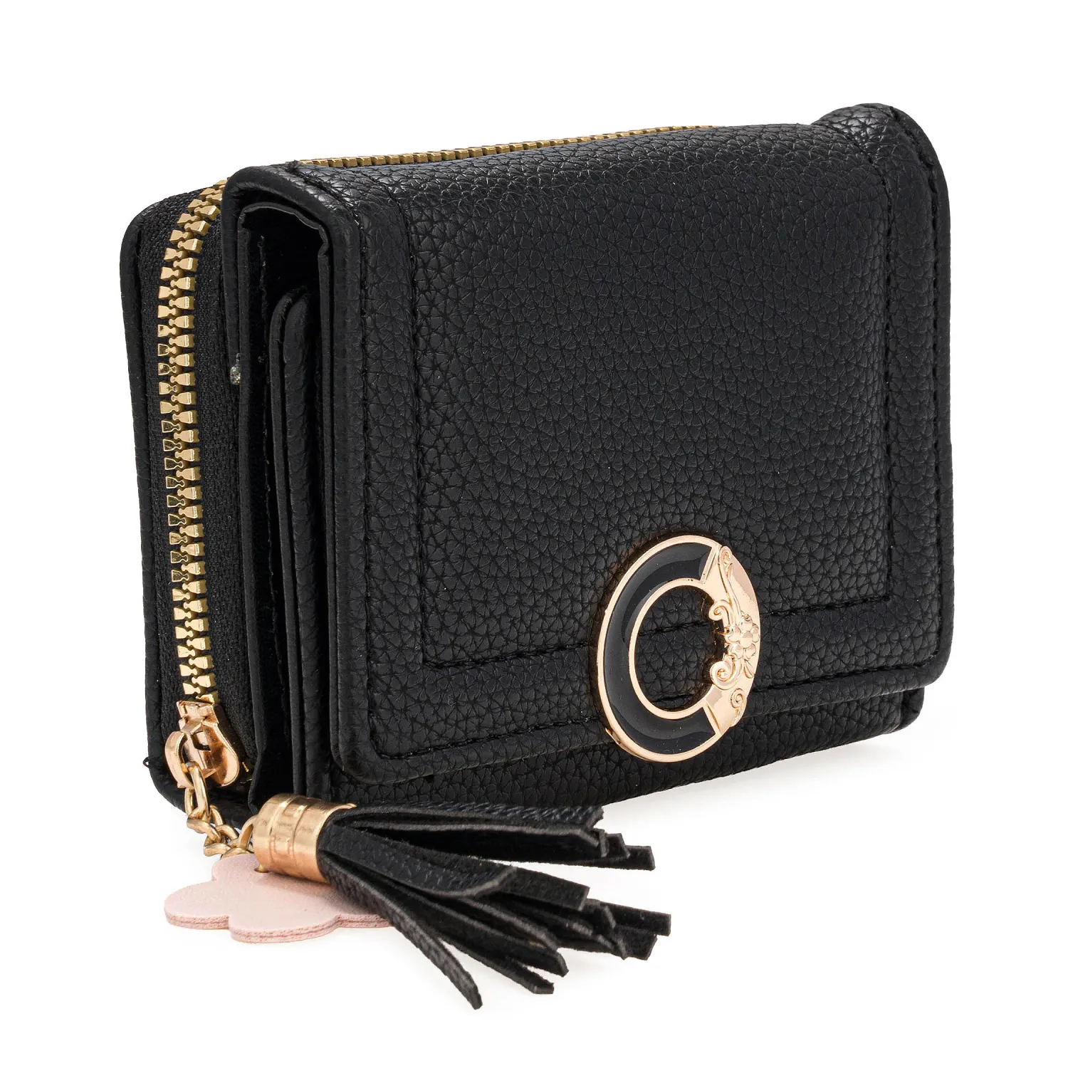 LIMONI Monedero Limoni Dama Silvana color negro | Platanitos