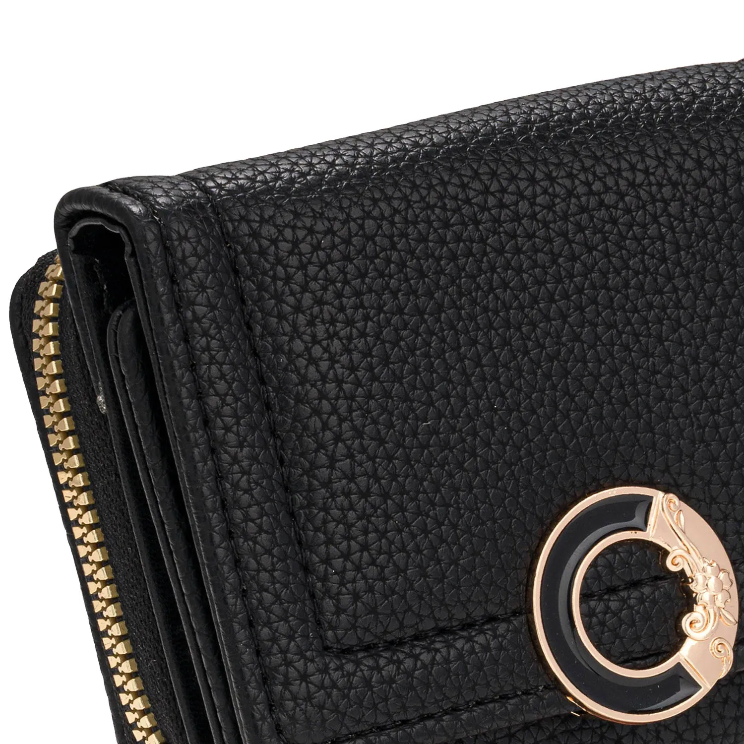 LIMONI Monedero Limoni Dama Silvana color negro | Platanitos
