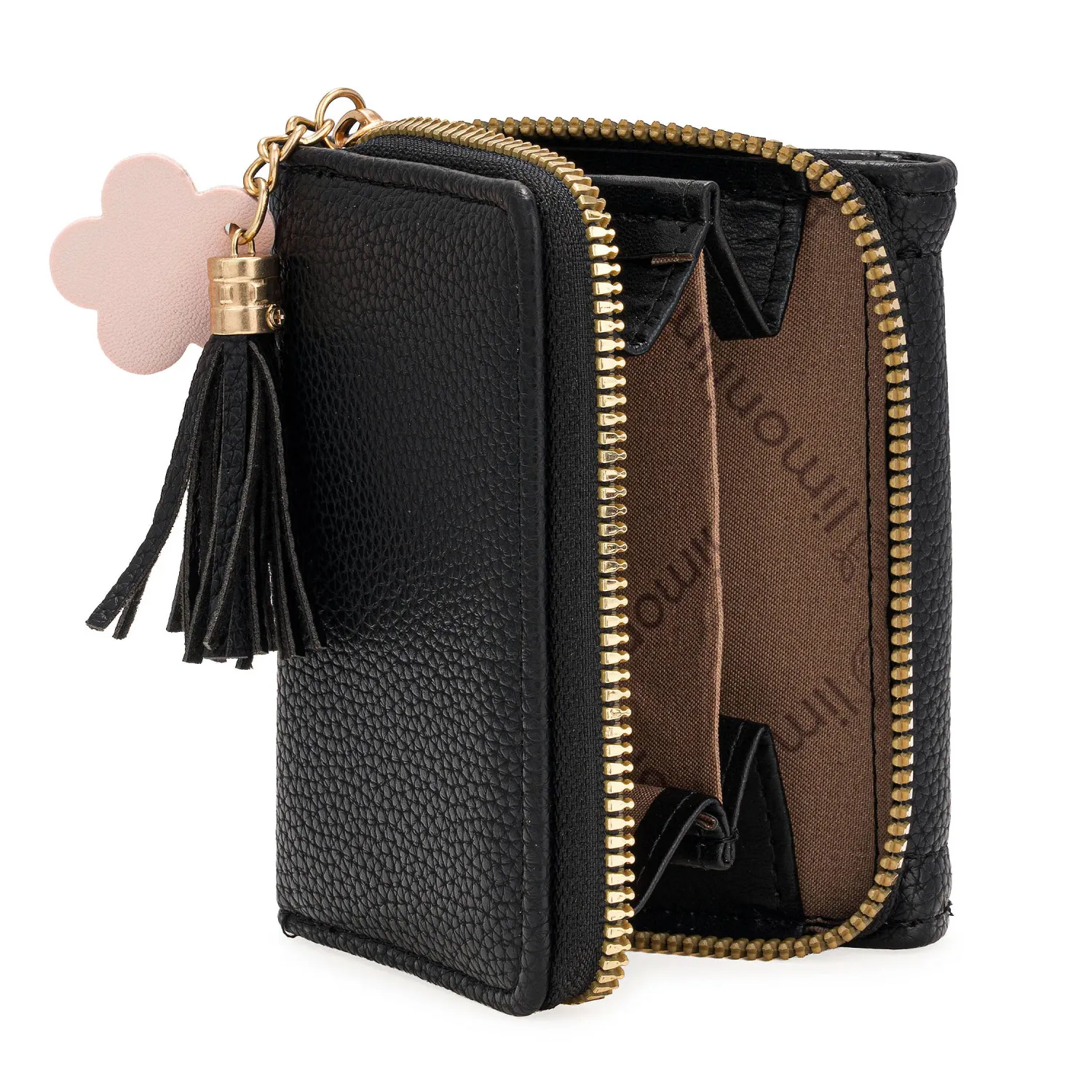 LIMONI Monedero Limoni Dama Silvana color negro | Platanitos