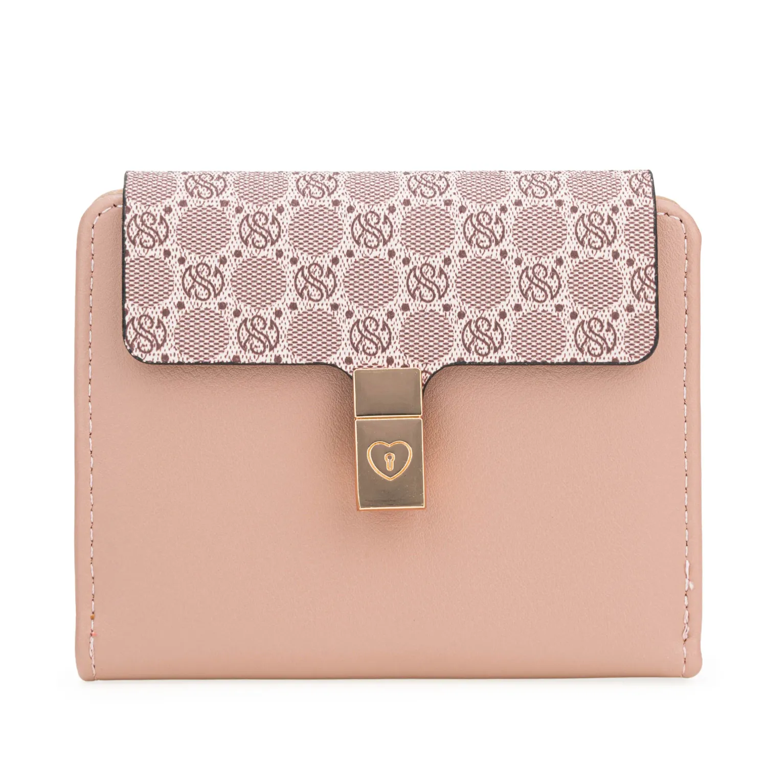 Monedero Limoni Dama Delyra color rosado | Platanitos