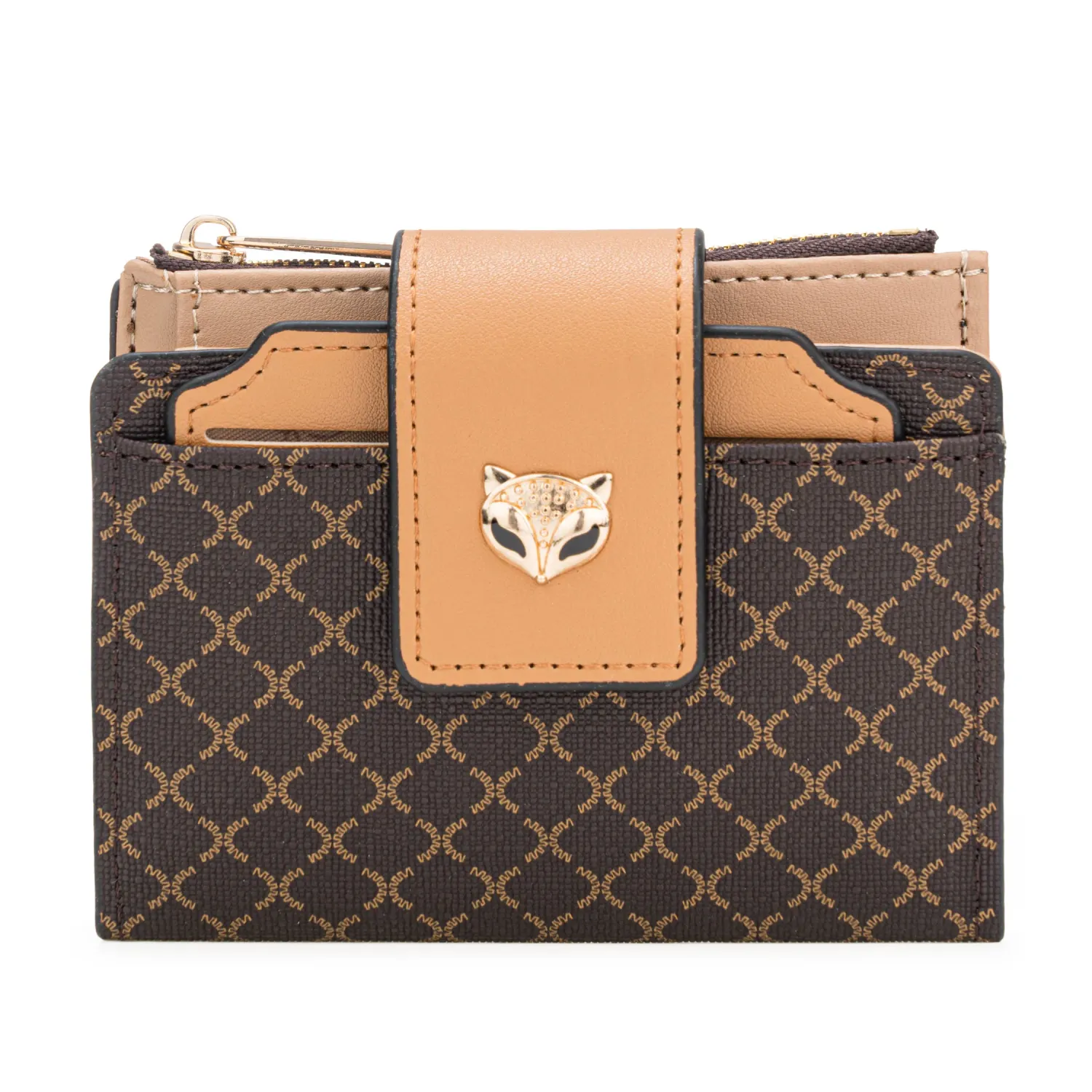 Monedero Limoni Dama Nancy color marron | Platanitos