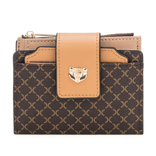 Monedero Limoni Dama Nancy color marron | Platanitos