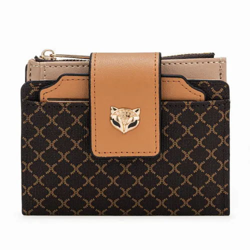 Monedero Limoni Dama Nancy color marron | Platanitos