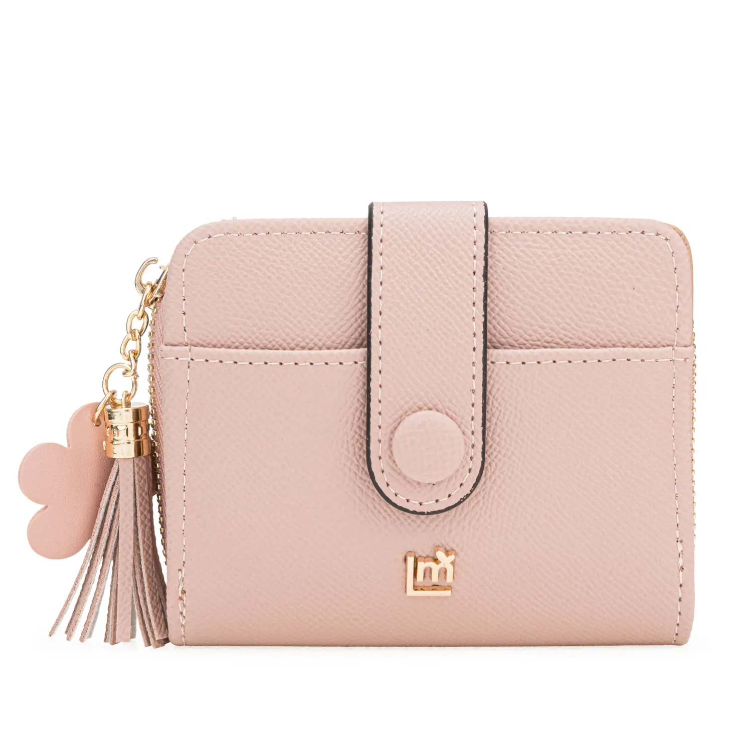 Monedero Limoni Dama Isleen color rosado | Platanitos