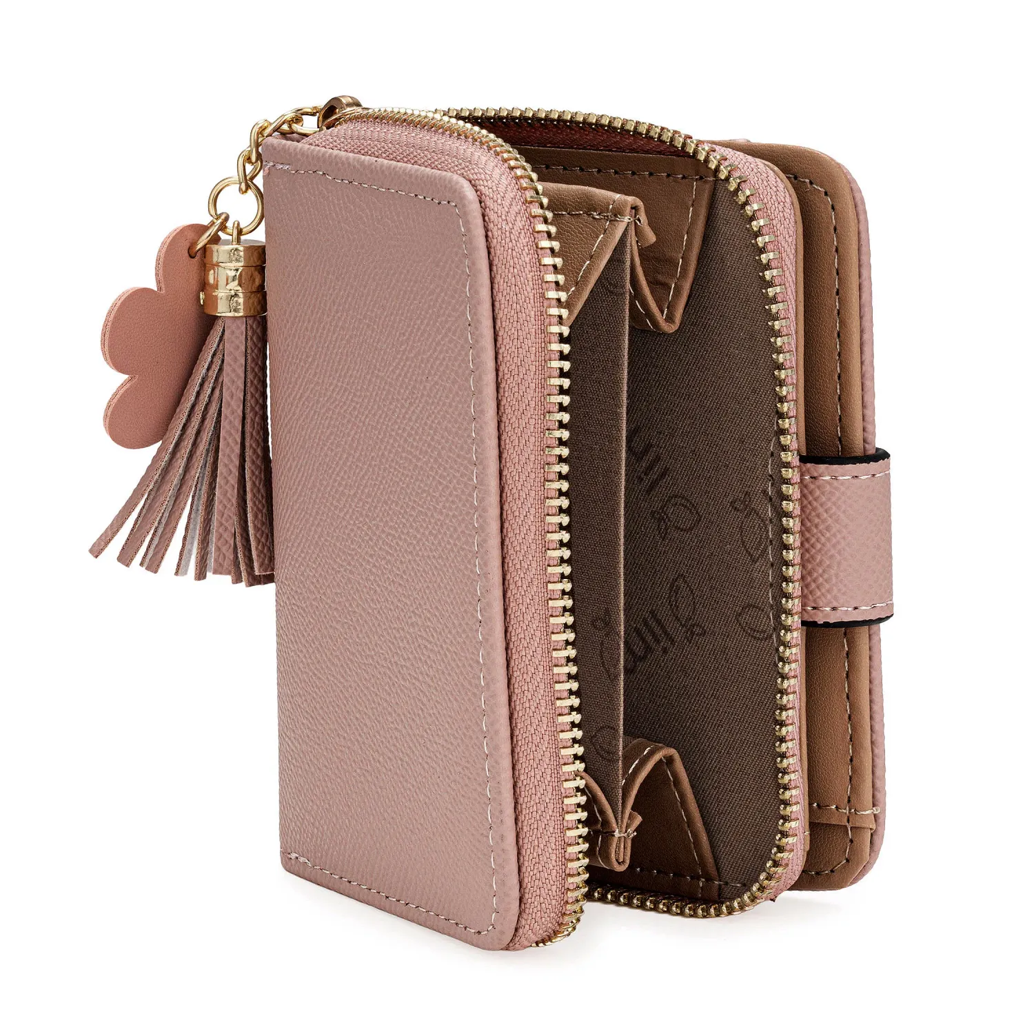 Monedero Limoni Dama Isleen color rosado | Platanitos