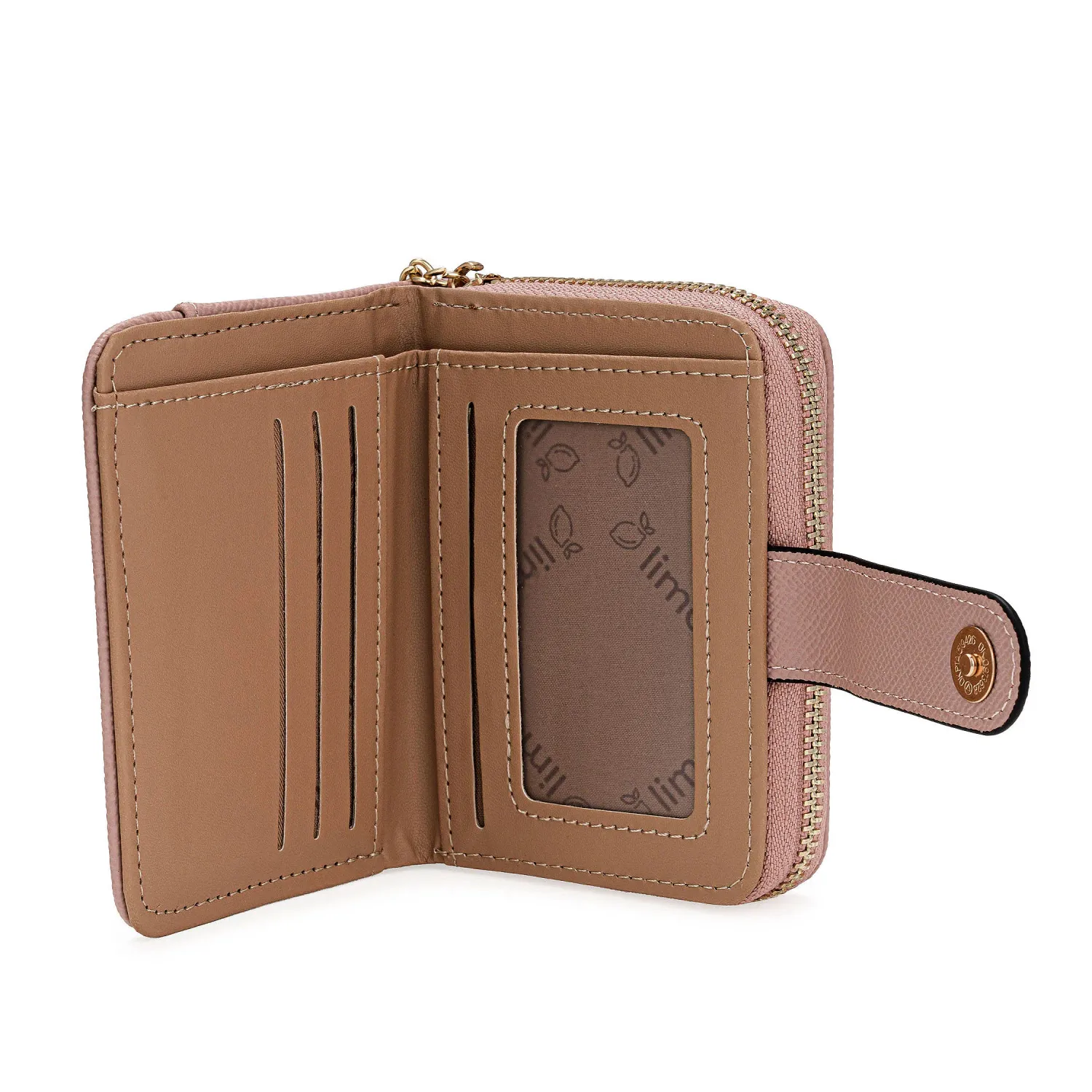 Monedero Limoni Dama Isleen color rosado | Platanitos