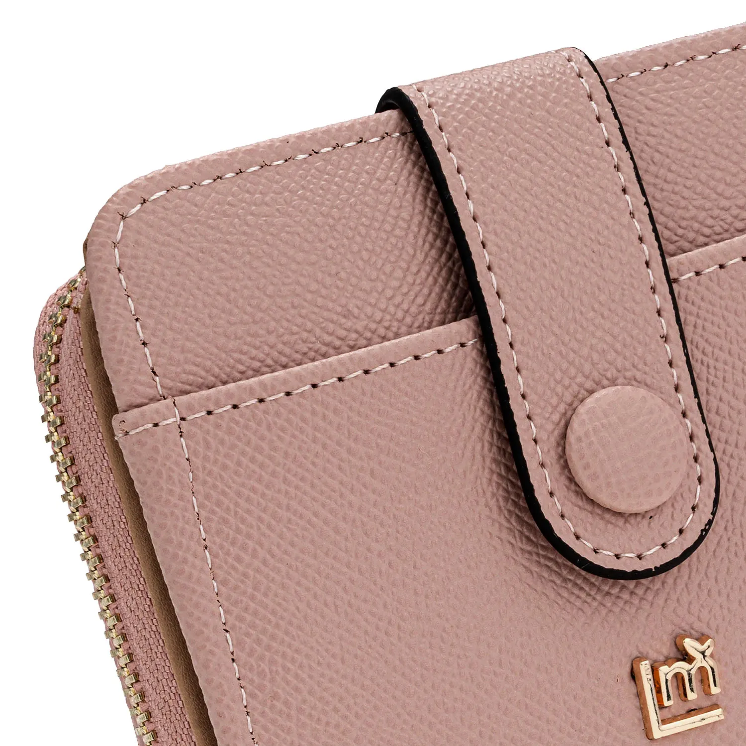 Monedero Limoni Dama Isleen color rosado | Platanitos
