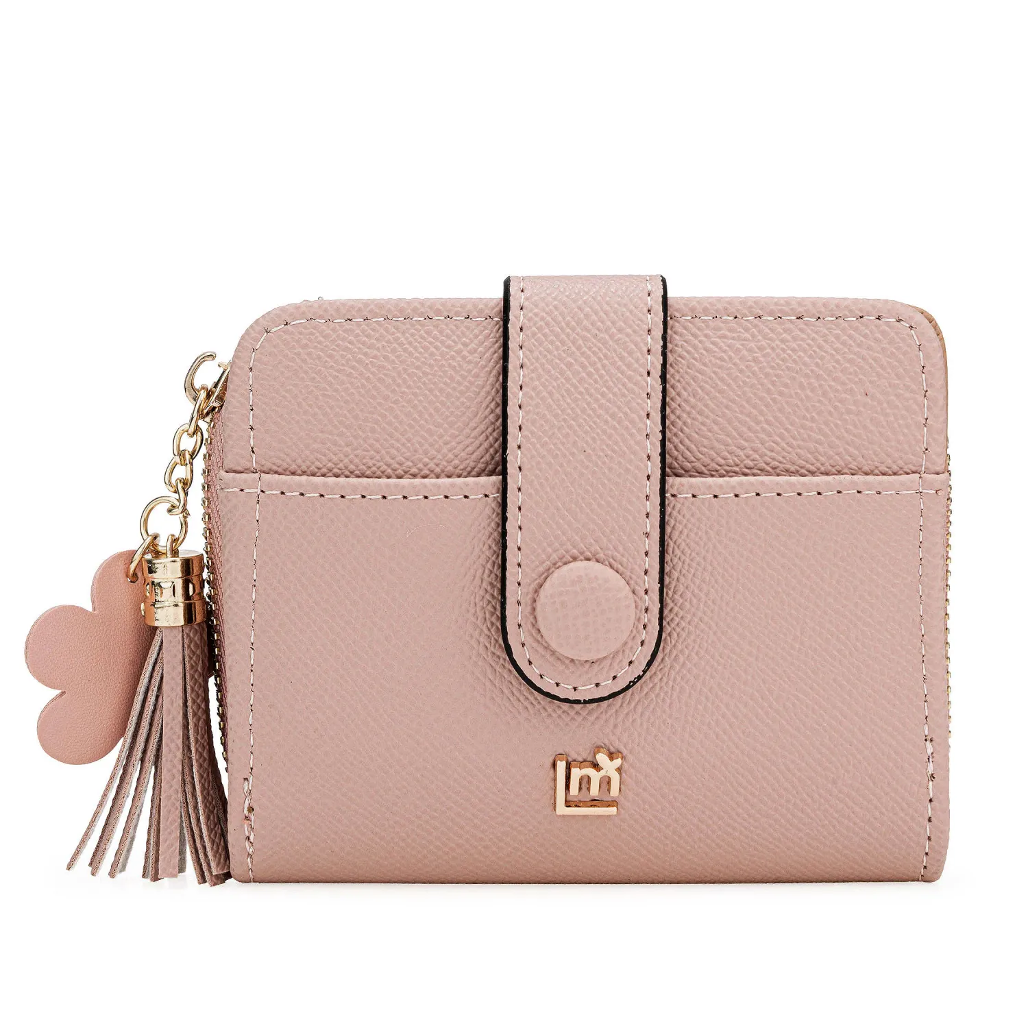 Monedero Limoni Dama Isleen color rosado | Platanitos