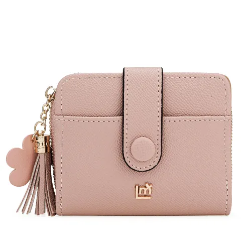 Monedero Limoni Dama Isleen color rosado | Platanitos