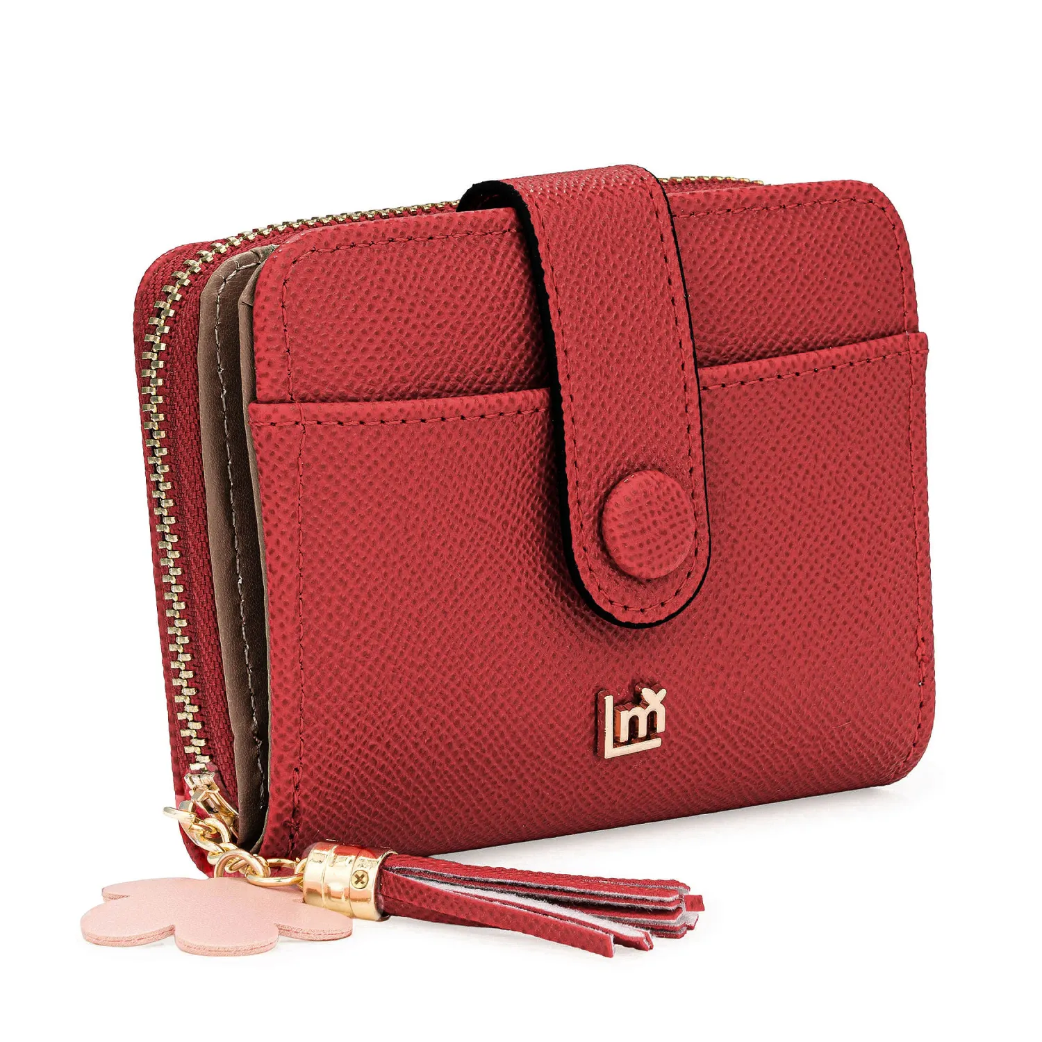 Monedero Limoni Dama Isleen color rojo | Platanitos