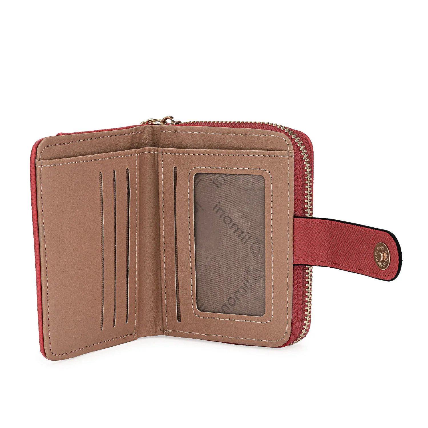 Monedero Limoni Dama Isleen color rojo | Platanitos