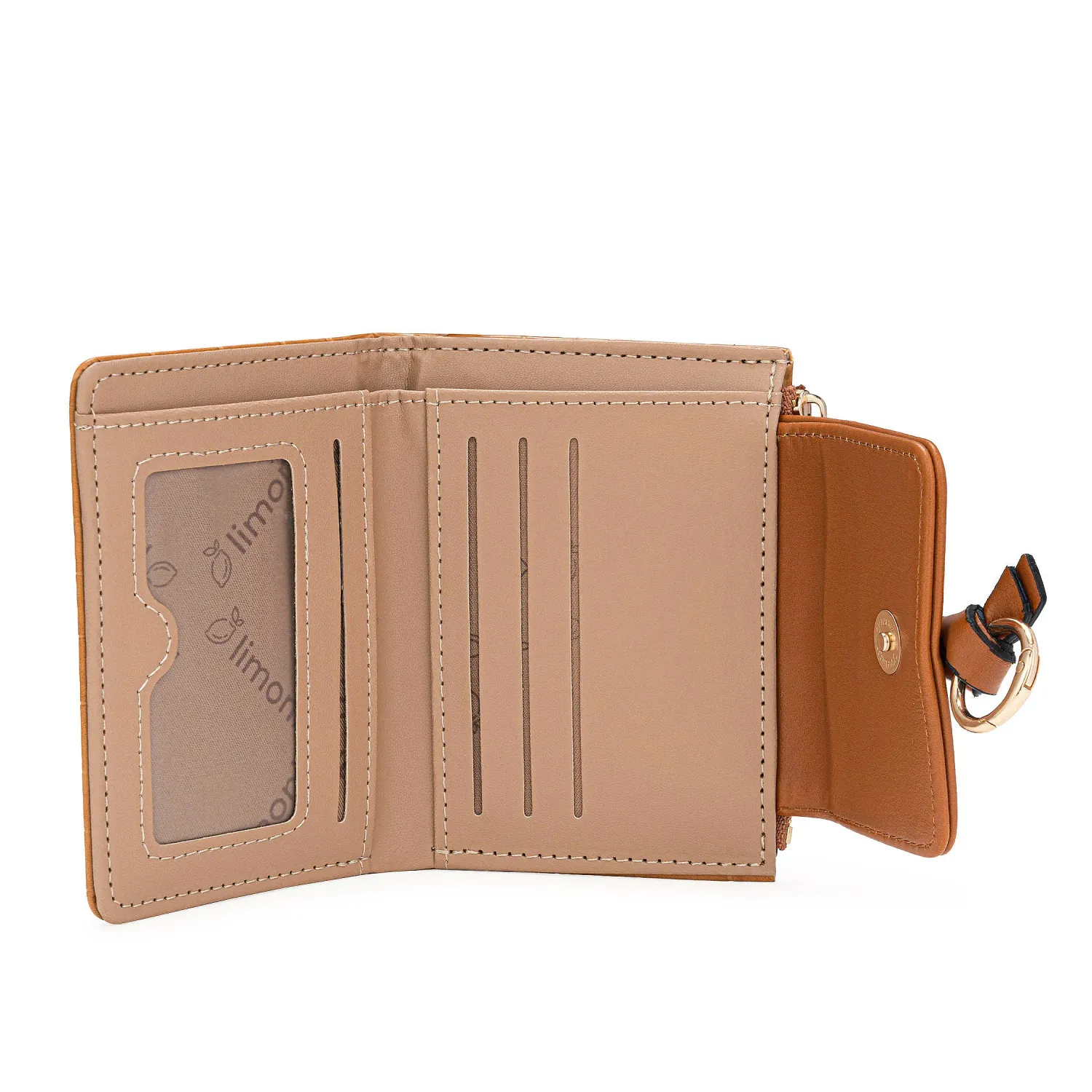 LIMONI Monedero Limoni Dama Lyris color camel | Platanitos