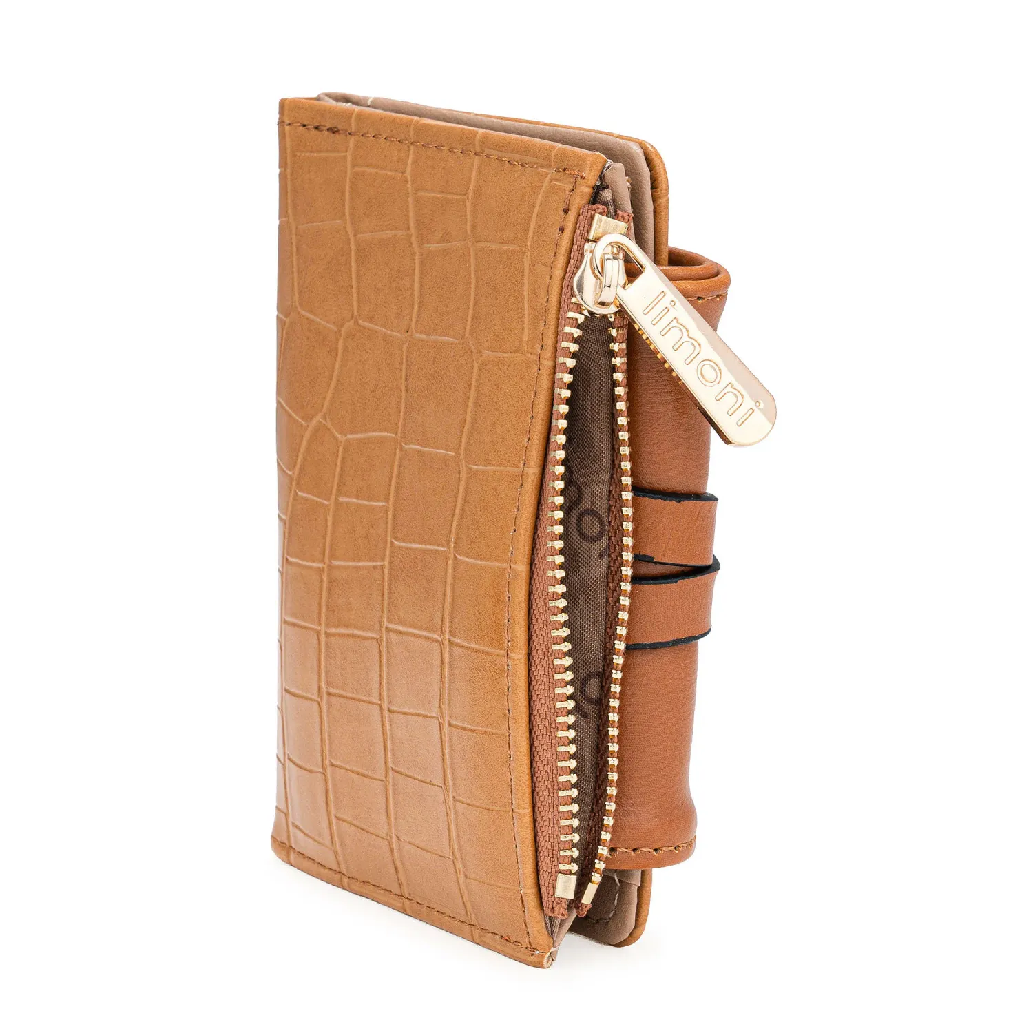 LIMONI Monedero Limoni Dama Lyris color camel | Platanitos