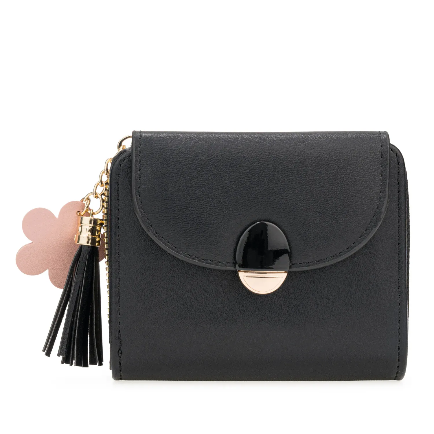 Monedero Limoni Dama Evania color negro | Platanitos