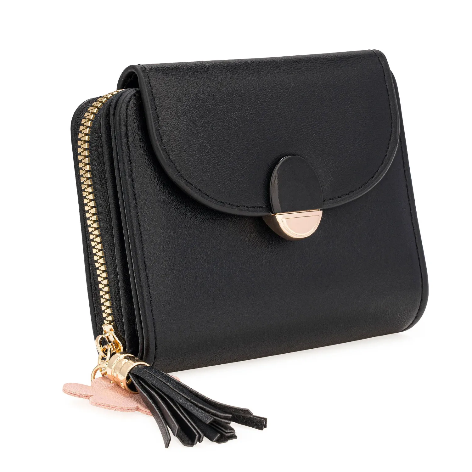 Monedero Limoni Dama Evania color negro | Platanitos