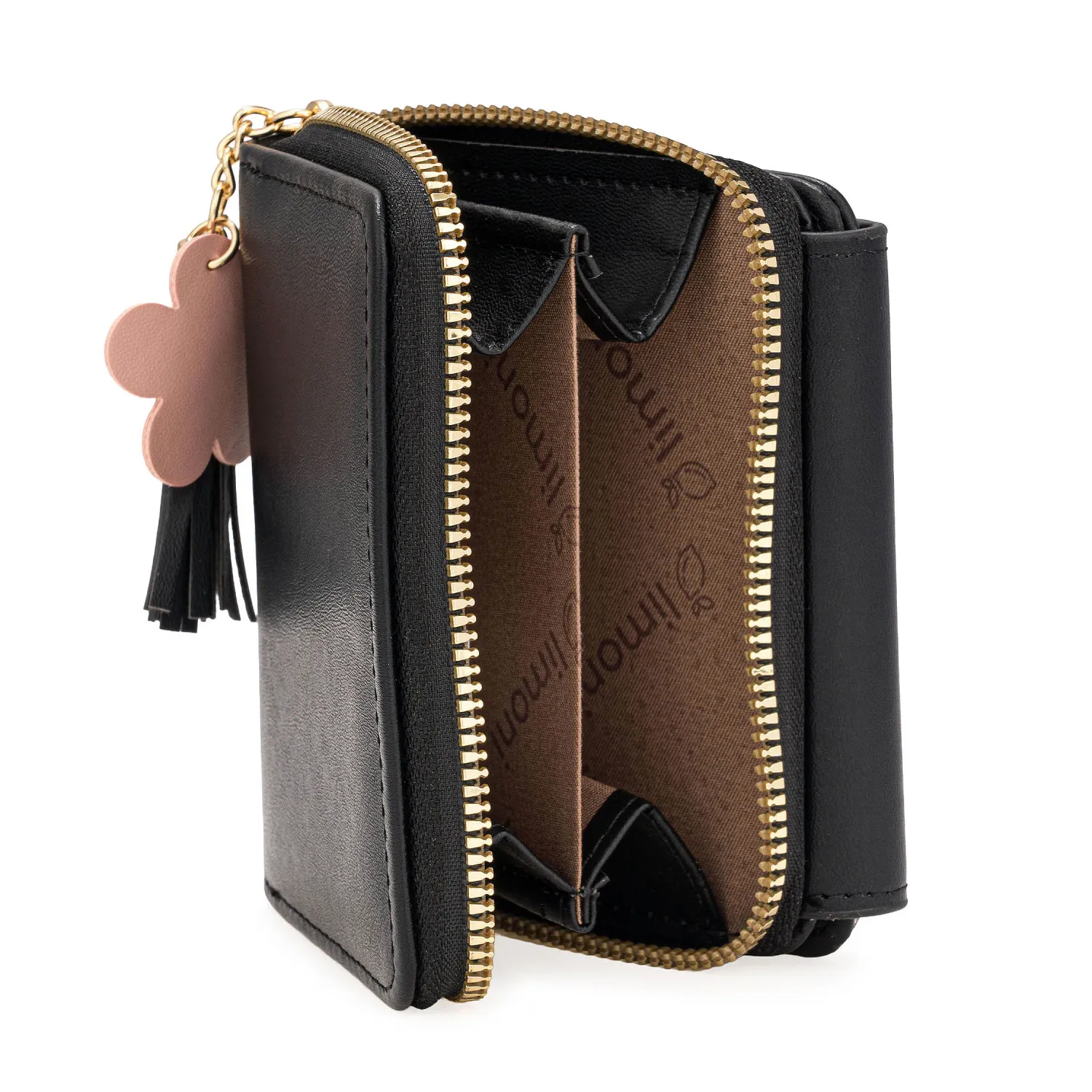 Monedero Limoni Dama Evania color negro | Platanitos