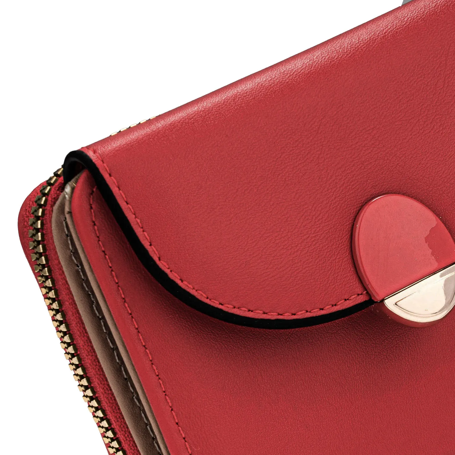 Monedero Limoni Dama Evania color rojo | Platanitos