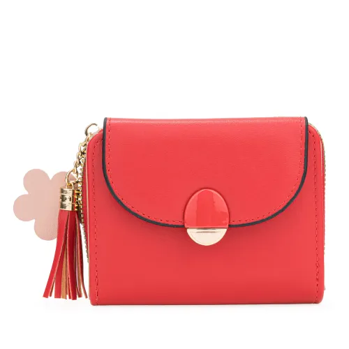 Monedero Limoni Dama Evania color rojo | Platanitos