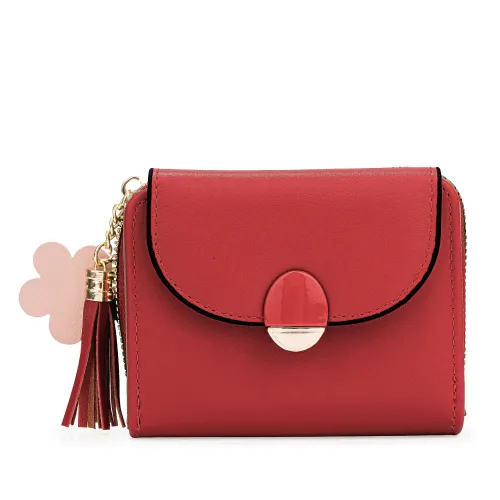 Monedero Limoni Dama Evania color rojo | Platanitos