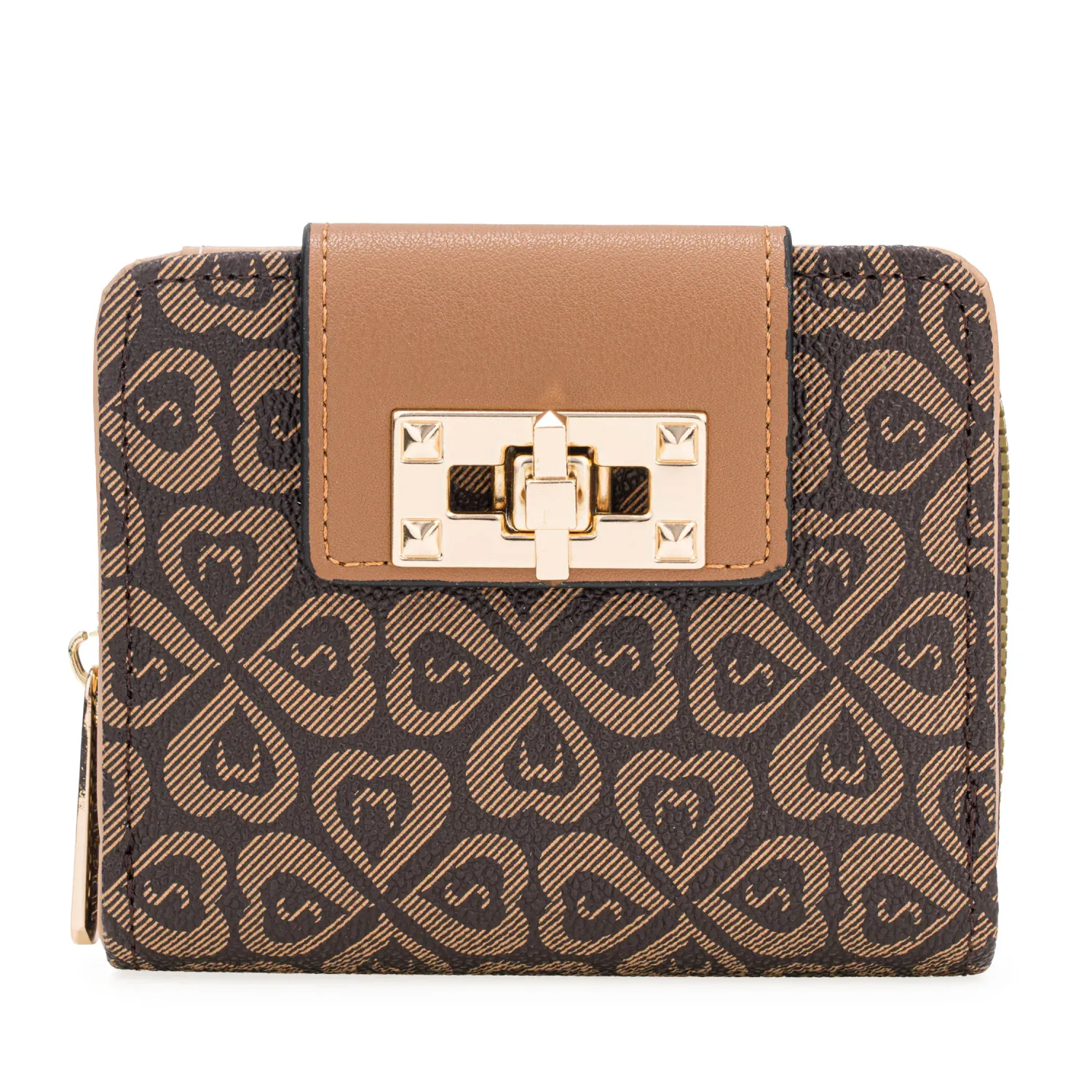 Monedero Limoni Dama Celyn color marron | Platanitos