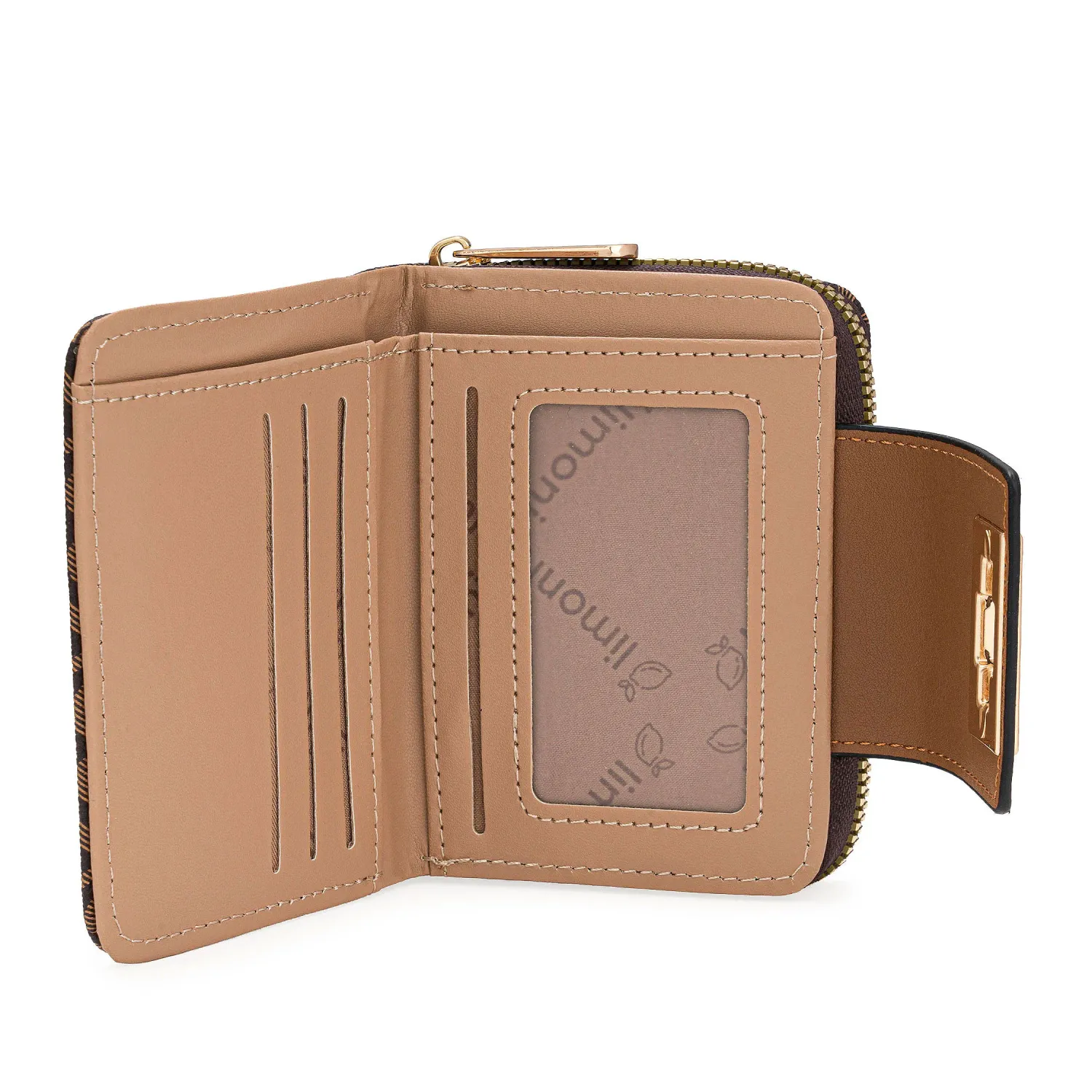 LIMONI Monedero Limoni Dama Celyn color marron | Platanitos