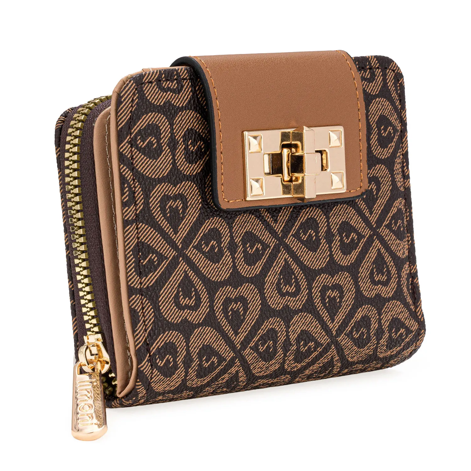 LIMONI Monedero Limoni Dama Celyn color marron | Platanitos