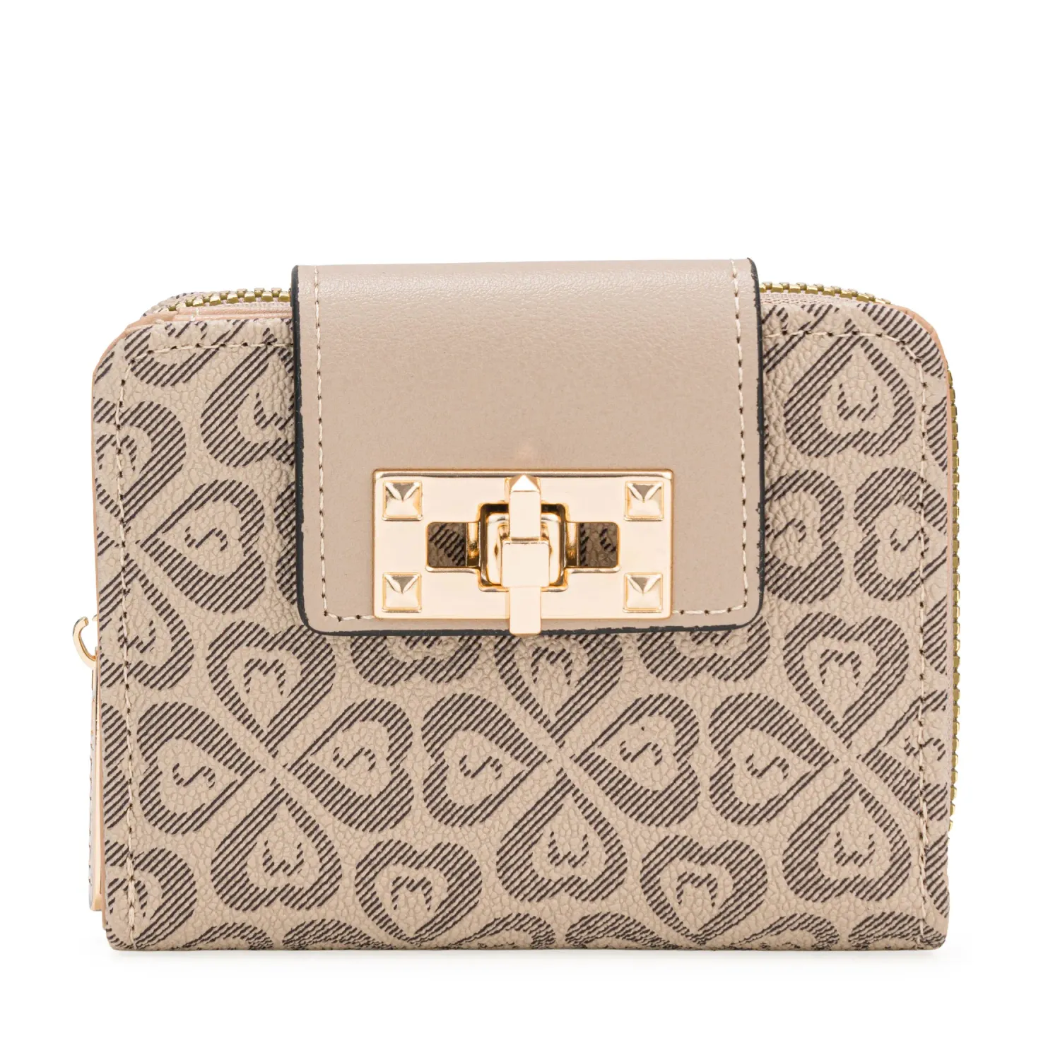 Monedero Limoni Dama Celyn color beige | Platanitos