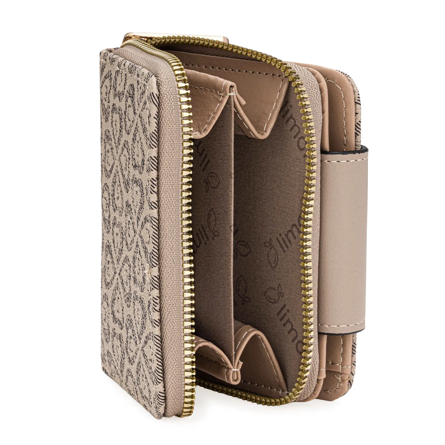 LIMONI Monedero Limoni Dama Celyn color beige | Platanitos
