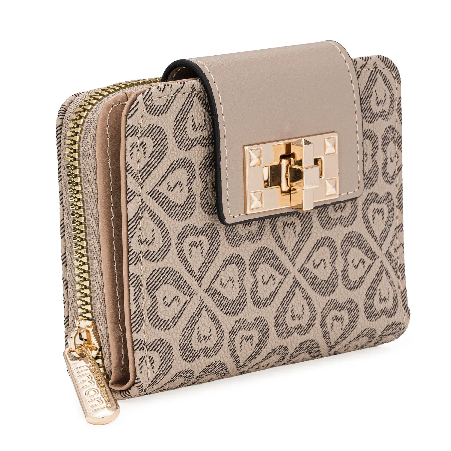 LIMONI Monedero Limoni Dama Celyn color beige | Platanitos