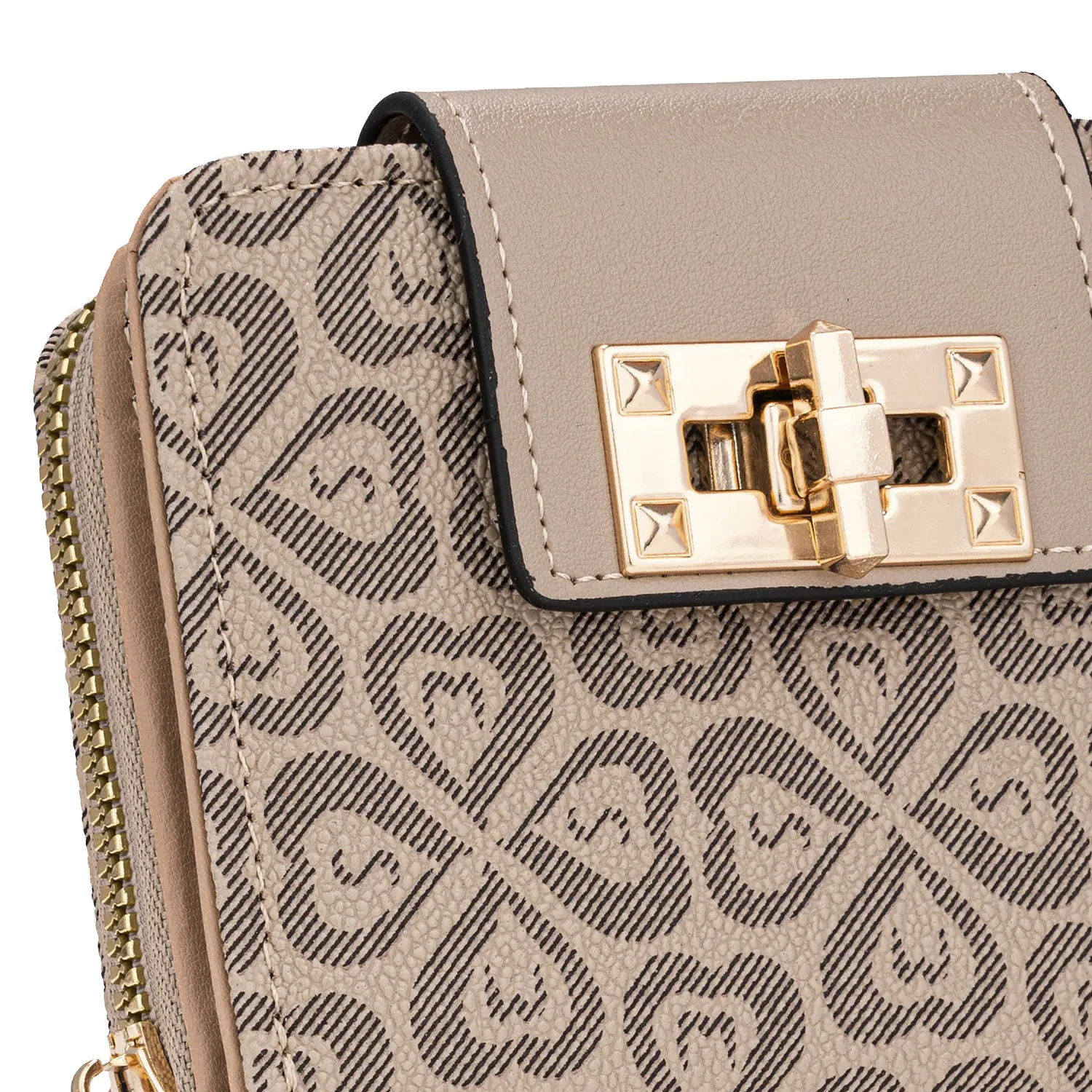 LIMONI Monedero Limoni Dama Celyn color beige | Platanitos