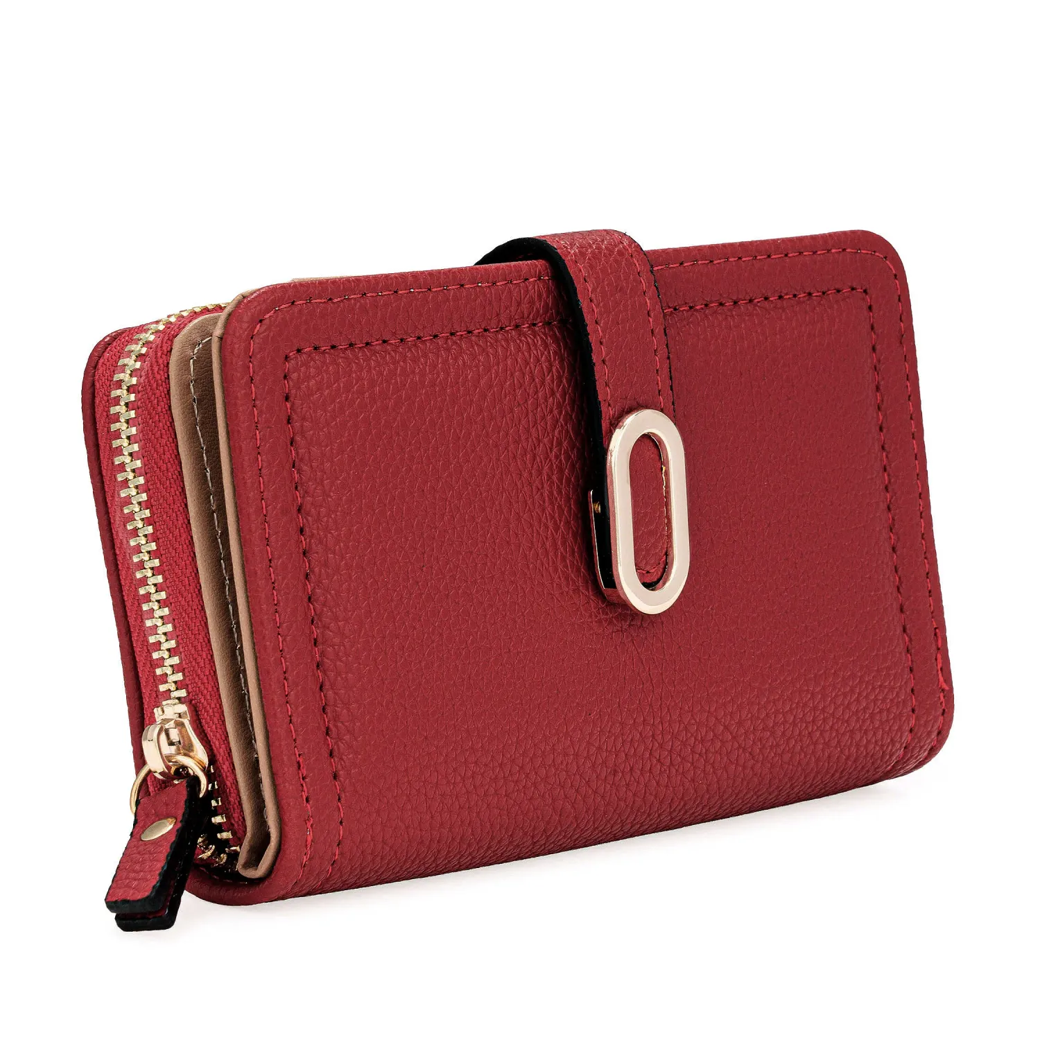 Monedero Limoni Dama Dionny color rojo | Platanitos
