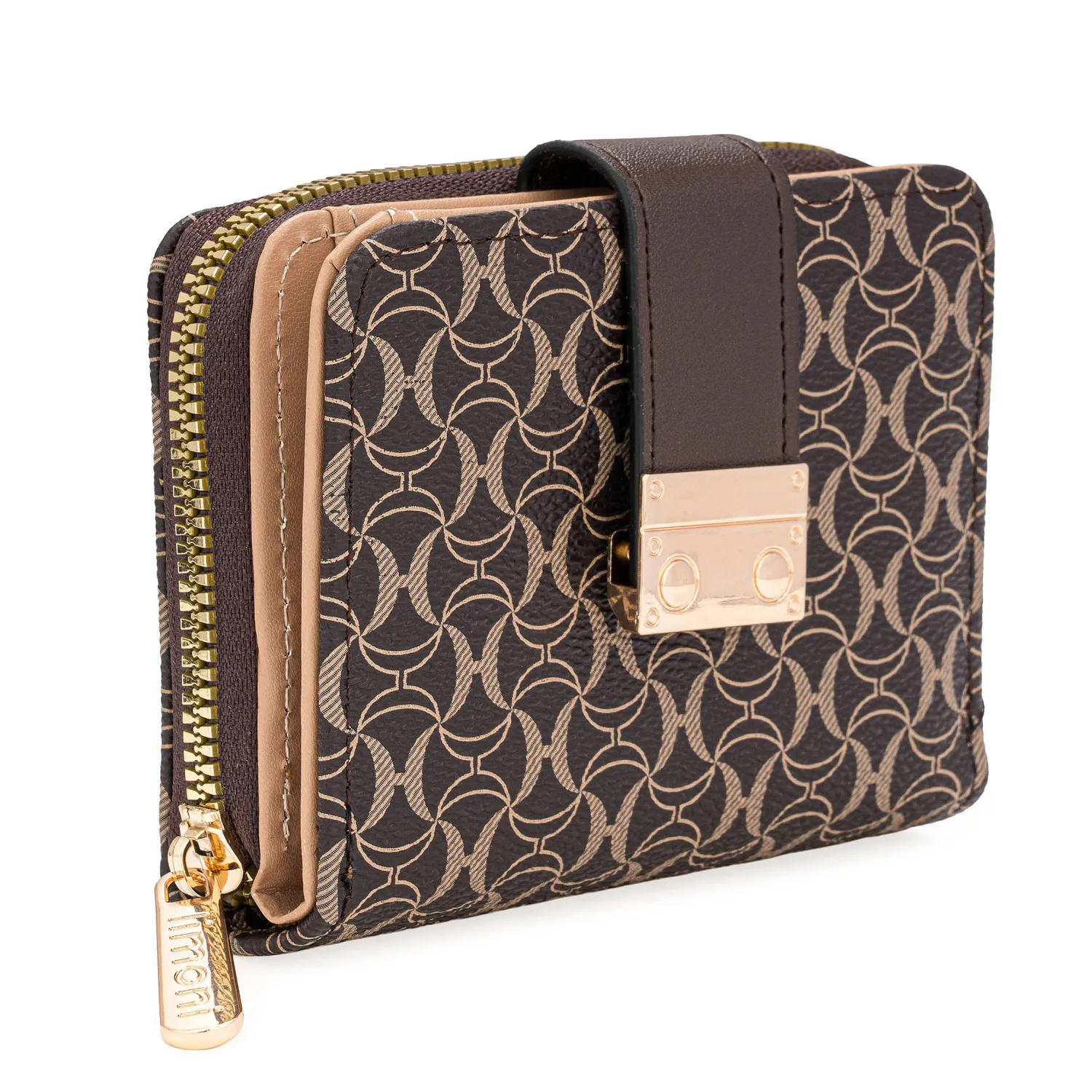 Monedero Limoni Dama Junia color marron | Platanitos